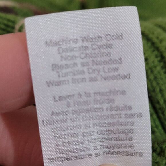 Vintage Hartstrings Green Cowboy Western Knit Sweater Vest - Picture 5 of 5